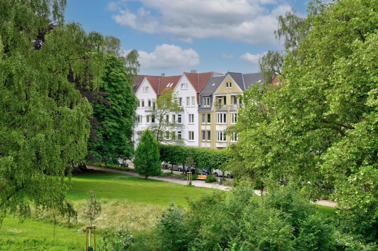 Fewo1846 - Parkblick - Komfortable Wohnung Mit 2 Schlafzimmern Und 2 Balkonen Flensburg Exterior photo